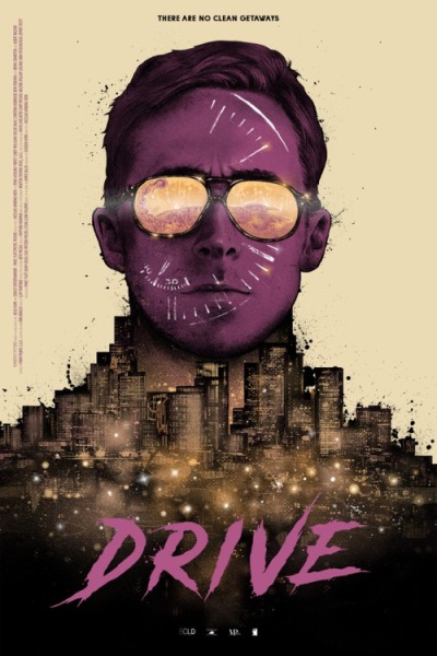 Drive (2011), Nicolas Winding Refn. Póster Alternativo de Nikita Kaun 